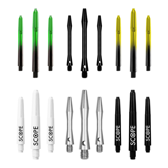 Pack de démarrage McDart Fléchette en acier Das Bild zeigt das McDart Starterpack. Es handelt sich um ein Starterset für Dartspieler.