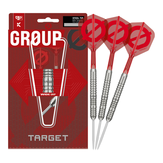 Groupe cible O 03 Fléchettes en acier à pointes suisses