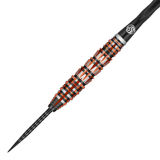 Hier sehen Sie den Shot Badlands Rustin Steeldarts - 23g. Das Produkt wird aus einer anderen Perspektive präsentiert.