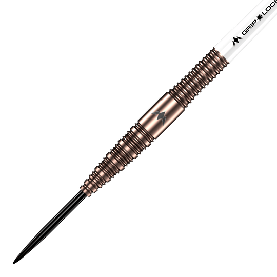Auf dem Foto sind Mission Cam Crabtree V2 95% Tungsten Steeldarts abgebildet. Sie eignen sich ideal für fortgeschrittene Dartspieler.