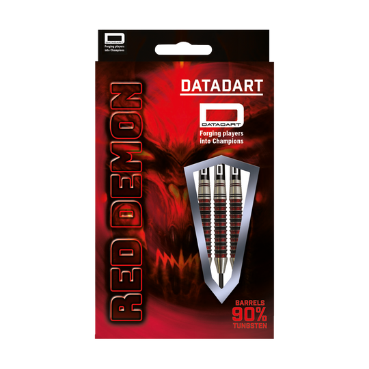 Fléchettes en acier Datadart Red Demon - 23g