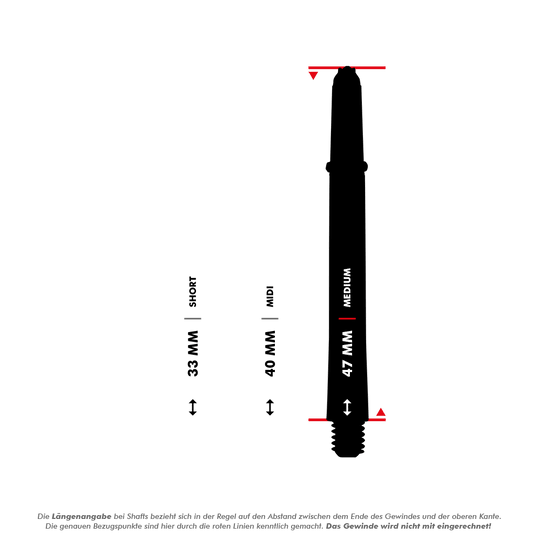 Tiges Harrows Supergrip Ignite - Rouge