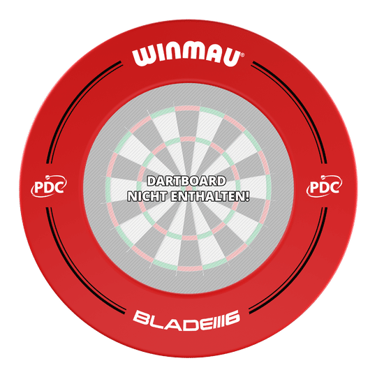 Winmau PDC Dartboard Surround - Rot