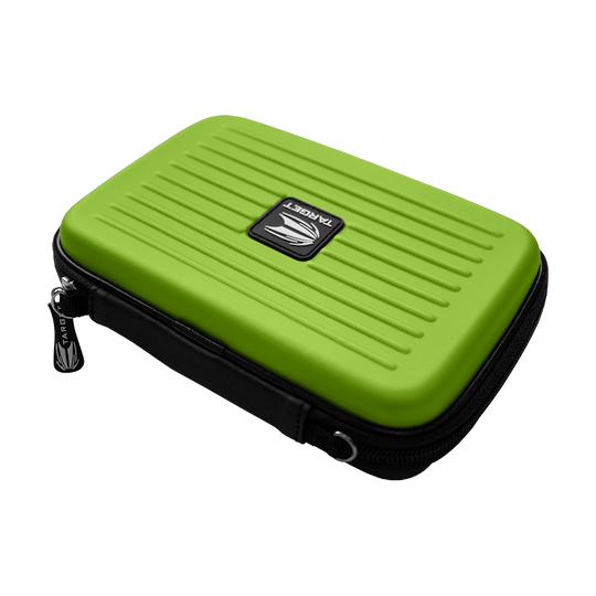 125858_Target_Takoma_XL_Dartwallet_Gr-n_2 Zu sehen ist ein Target Takoma XL Dartwallet. Es ist als Aufbewahrung für Dartzubehör gedacht.