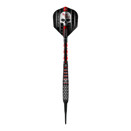 Fléchettes souples Ryan Searle Series 3 de Harrow Zu sehen sind die Harrows Ryan Searle Series 3 Softdarts. Diese Softdarts sind für den professionellen Einsatz geeignet.