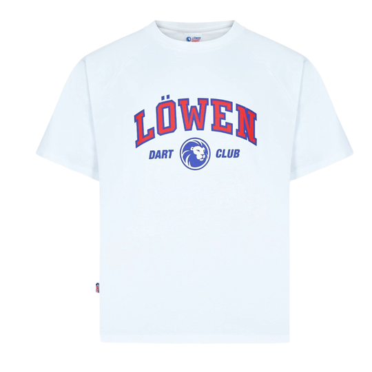 T-shirt Löwen Collection Club Das Bild zeigt ein Löwen Kollektion Club T-Shirt. Es ist ein bequemes T-Shirt für Clubmitglieder.