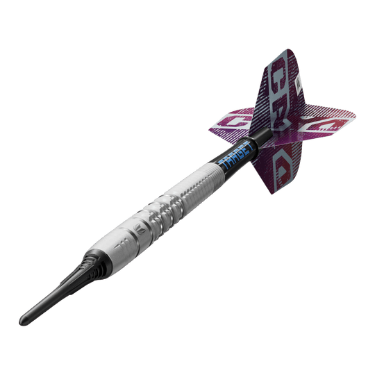 Fléchettes souples Target Cryo 11 Das Bild zeigt die Target Cryo 11 Softdarts. Sie eignen sich für elektronische Dartboards.