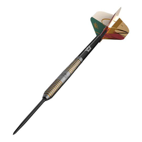 Fléchettes en acier Bulls NL Vintage Ghost Convertible Points Die Abbildung zeigt Bulls NL Vintago Ghost Convertible Points Steeldarts. Diese Steeldarts verfügen über konvertierbare Spitzen für vielseitigen Einsatz.
