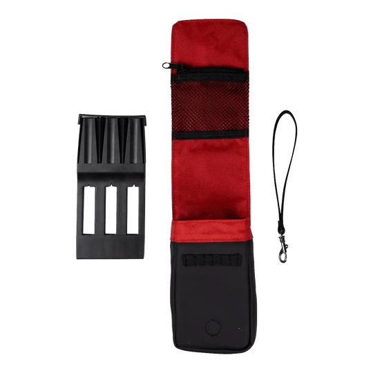 Étui souple Bulls NL Spacecase noir et rouge Abgebildet ist das Bulls NL Spacecase Softcase in den Farben Schwarz und Rot. Das Etui bietet Platz für Dartzubehör und Pfeile.