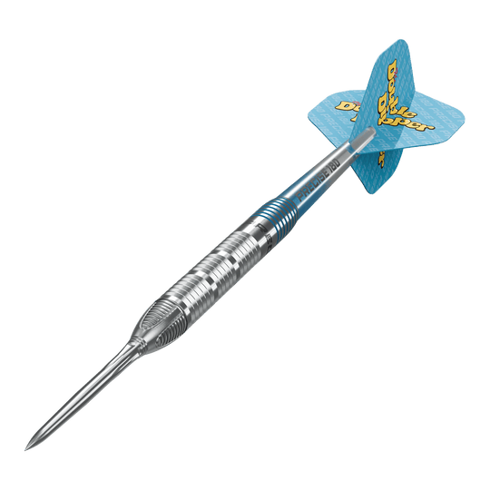 Fléchettes en acier Precise 180 Bela Schugmann Double Dipper V1 Die Abbildung zeigt die Precise 180 Bela Schugmann Double Dipper V1 Steeldarts. Diese Steeldarts sind speziell für präzises Dartspiel konzipiert.