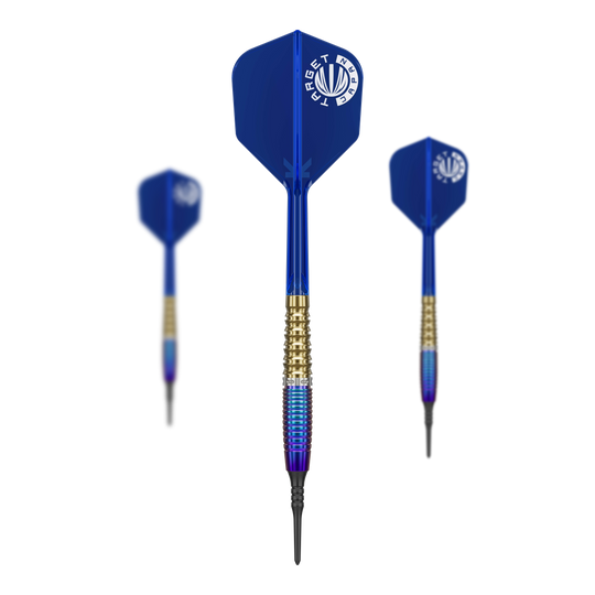 Fléchettes souples Target Japan Prime Series Zenith GEN2 - 20 g Target Japan Prime Series Zenith GEN2 Softdarts - 20g. Abgebildet ist das komplette Set dieser Softdarts.