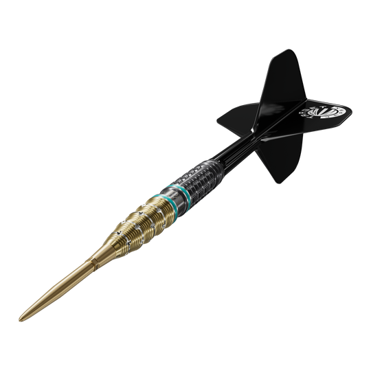 Das Bild zeigt die Target Japan Mikuru Suzuki The Miracle GEN7.5 Swiss Point Steeldarts. Es handelt sich um hochwertige Steeldarts mit einem speziellen Design.