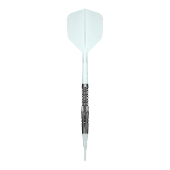 Fléchettes souples Caliburn Prisma P1 - 19 g Zu sehen ist der Caliburn Prisma P1 Softdart - 19g aus einer anderen Perspektive. Der Softdart überzeugt durch Qualität und Design.