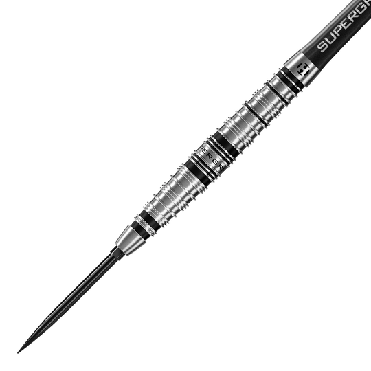 Fléchettes en acier Harrows Supergrip Torpedo Quick Point Zu sehen sind die Harrows Supergrip Torpedo Quick Point Steeldarts. Diese Darts bieten einen guten Griff und sind speziell für Steeldartspiele gefertigt.