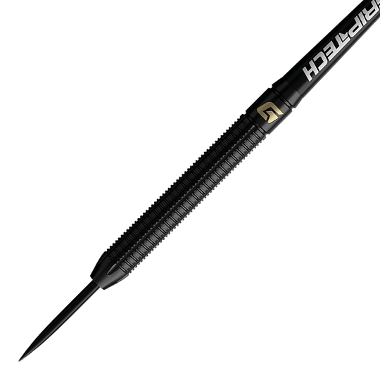Fléchettes GOAT Athlete en acier tungstène noir Hier ist ein weiteres Bild der GOAT Athlete Black Tungsten Steeldarts zu sehen. Die Steeldarts zeichnen sich durch ein modernes und robustes Design aus.