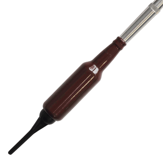 Fléchettes souples McDart Prost en forme de bouteille de bière avec 100 pointes souples - 16,5 g Zu sehen sind McDart Prost Bierflaschen Softdarts mit 100 Softdartspitzen, 16,5 g. Die Darts erinnern optisch an kleine Bierflaschen und sind für Softdartspiele gedacht.