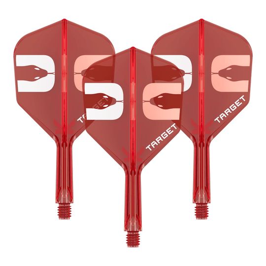 Vols Target K-Flex Nathan Aspinall n°6 Auf dem Bild ist ein Produkt mit dem Dateinamen 410597_Target_K-Flex_Nathan_Aspinall_No6_Flight-System_19mm_1Set_(1) abgebildet. Es handelt sich anscheinend um ein Set von Dart-Flights oder ähnlichem Zubehör.