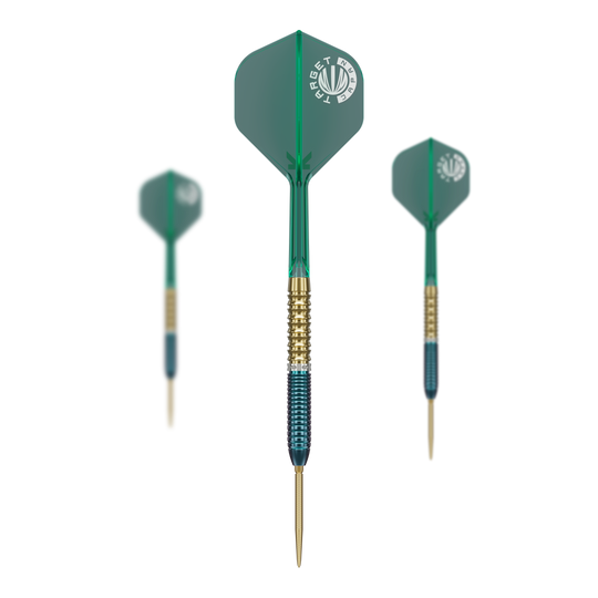 Fléchettes en acier Target Japan Prime Series Zenith GEN 2.5 à pointe suisse Auf dem Bild sind die Target Japan Prime Series Zenith GEN 2.5 Swiss Point Steeldarts zu sehen. Sie sind Teil einer hochwertigen Dartserie aus Japan.