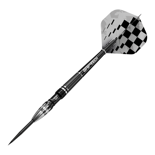 GOAT Rook Steeldarts sind auf diesem Bild abgebildet. Das Produkt ist ein Steeldart-Pfeil für Dartsport.