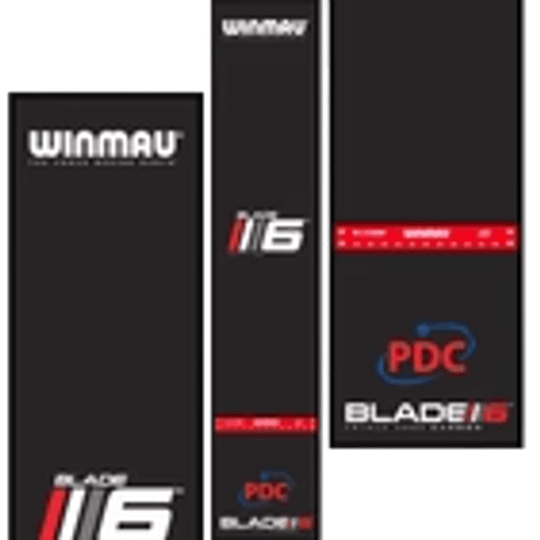 Tapis de fléchettes souple Winmau Pro Zone Precision Blade 6 Abgebildet ist die Winmau Pro Zone Precision Blade 6 Soft Dartmatte. Diese Matte bietet Präzision und Schutz beim Darts spielen.