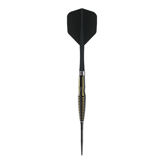 Fléchettes en acier Caliburn V-Series V1 Das Bild zeigt die Caliburn V-Series V1 Steeldarts. Diese Darts sind ideal für anspruchsvolle Spieler geeignet.