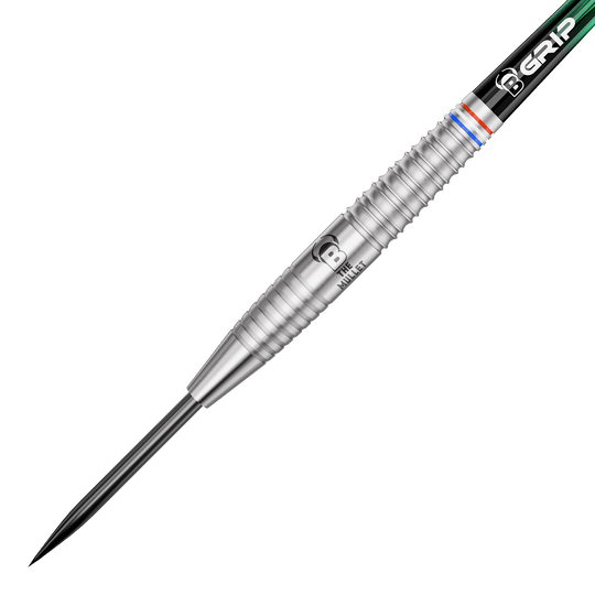 Fléchettes en acier Bulls Danny Jansen G2 Zu sehen ist der Bulls Danny Jansen G2 Steeldarts. Das Foto präsentiert die Beschaffenheit und Optik des Steeldarts.