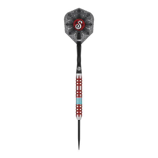 Fléchettes en acier Shot Collab Pro Series Josh Pearson - 23 g Dieses Bild stellt die Shot Collab Pro Series Josh Pearson Steeldarts - 23g dar. Die Steeldarts bieten eine gute Kombination aus Balance und Griff.