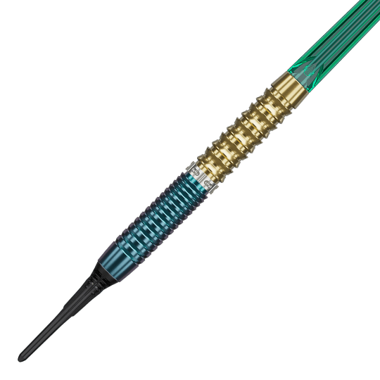 Diese Abbildung zeigt die Target Japan Prime Series Zenith GEN 2.5 Softdarts mit 20g. Die Darts zeichnen sich durch ihre besondere Verarbeitung und hohe Qualität aus.