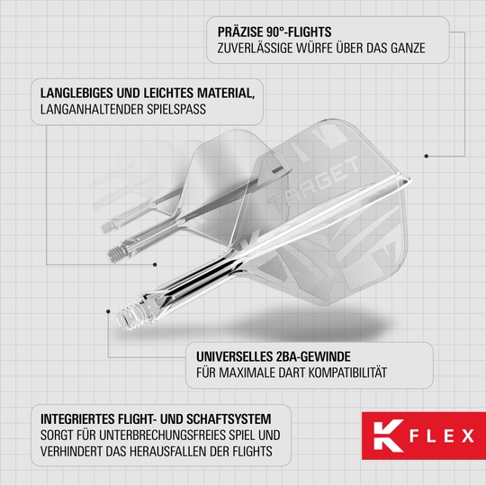 Ailettes Target K-Flex Clear No6