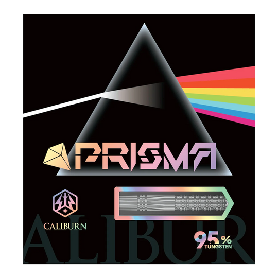 Fléchettes souples Caliburn Prisma P2 - 20 g Auf dem Bild sind die Caliburn Prisma P2 Softdarts in der 20g Variante zu sehen. Das Produkt besticht durch sein attraktives Design und seine Qualität.