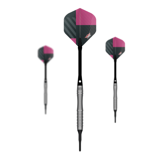 Fléchettes souples Bulls NL Volt Pink - 19 g Fléchettes souples Bulls NL Volt Pink - 19 g