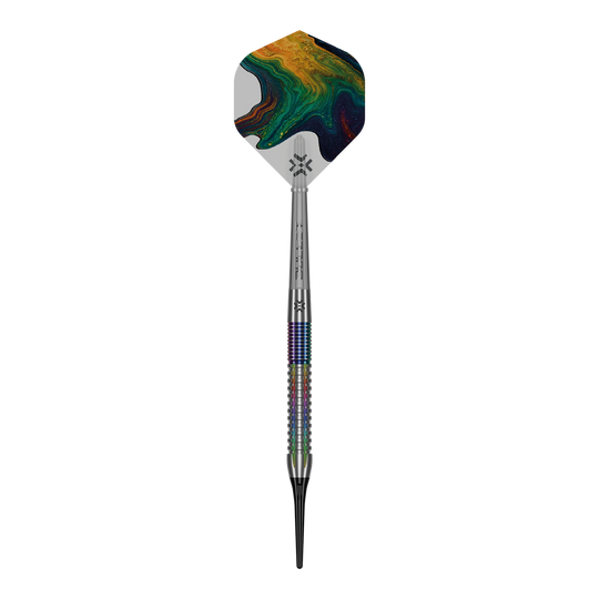 Hier sieht man die Bullet Diesel V2 20g Soft Darts. Die Darts eignen sich gut für das Softdartspiel.