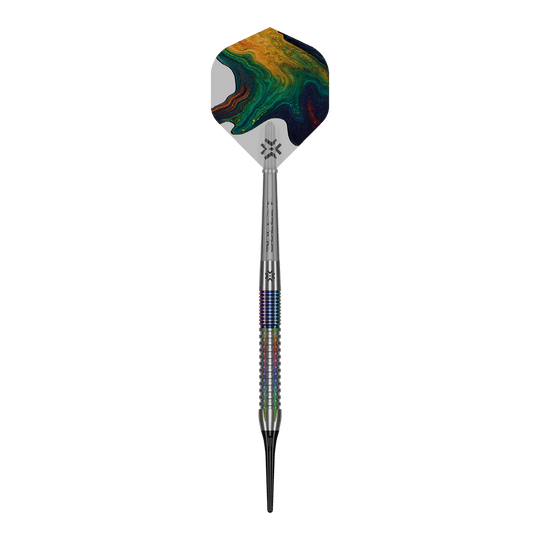 Fléchettes souples Bullet Diesel V2 - 20 g Hier sieht man die Bullet Diesel V2 20g Soft Darts. Die Darts eignen sich gut für das Softdartspiel.