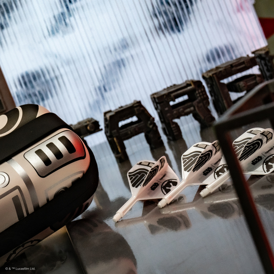 Target Star Wars K-Flex Stormtrooper No6 Flights Target Star Wars K-Flex Stormtrooper No6 Flights. Darts Flights mit Stormtrooper-Design aus der Star Wars Serie.