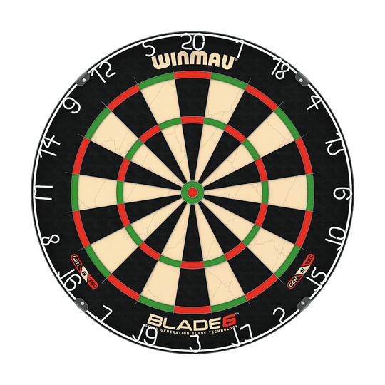 Jeu de fléchettes Winmau Blade 6 avec éclairage Polaris