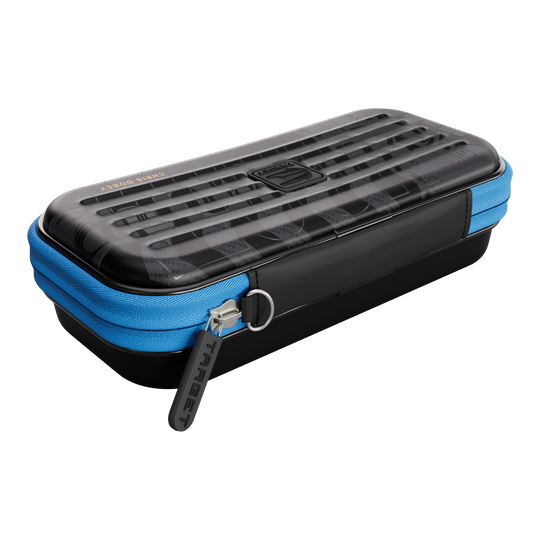 Étui à fléchettes Takoma Ghost Series Chris Dobey Das Bild stellt das Takoma Ghost Series Chris Dobey Dartcase dar. Die Tasche schützt und transportiert Dartzubehör sicher.