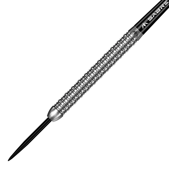 Fléchettes Mission Jack Tweddell en acier argenté Ein Bild mit dem Dateinamen M002000_Mission_Jack_Tweddell_Silver_Steeldarts_2. Es zeigt vermutlich ein silbernes Steeldart-Produkt.