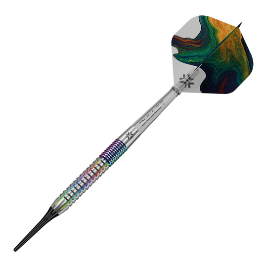 Das Bild zeigt die Bullet Diesel V2 20g Soft Darts. Dieses Produkt ist für Softdartspiele geeignet.