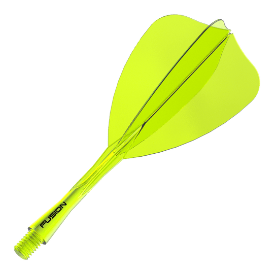 Système de vol Winmau Fusion Arrow Jaune fluo Abgebildet ist ein Dartshaft- und Flight-System in Neongelb, 28 mm lang. Der Artikelname deutet auf ein Winmau Fusion Flight Shaft System Arrow hin.