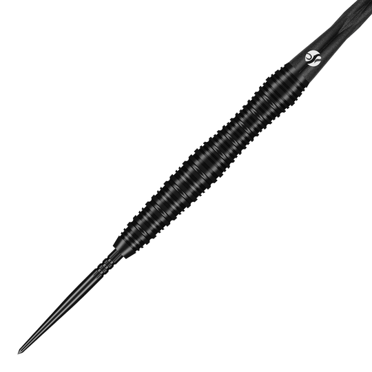 Fléchettes en acier Shot ZEN Scallop Turbo Point - 23 g Hier sieht man die Shot ZEN Scallop Turbo Point Steeldarts - 23g aus einer anderen Perspektive. Diese Darts bieten ausgezeichnete Kontrolle und Genauigkeit.