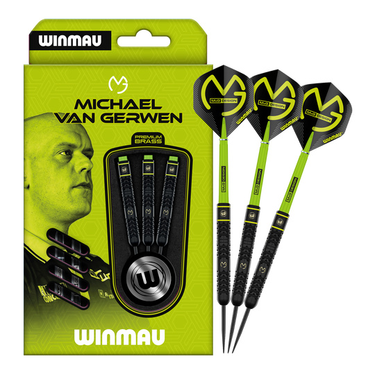 Fléchettes en acier Winmau Michael Van Gerwen - 21 g