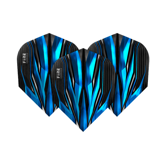 Harrows Fire Blue Standard Flights