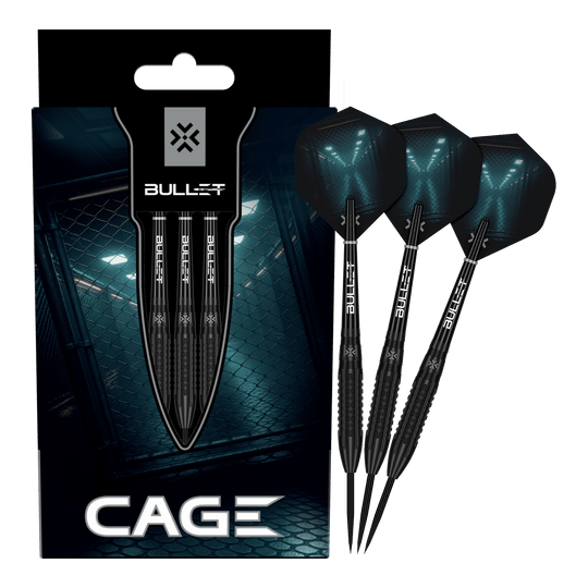 fléchettes en acier Bullet Cage Abgebildet sind die Bullet Cage Steeldarts. Das Produkt eignet sich ideal für Dartspieler.