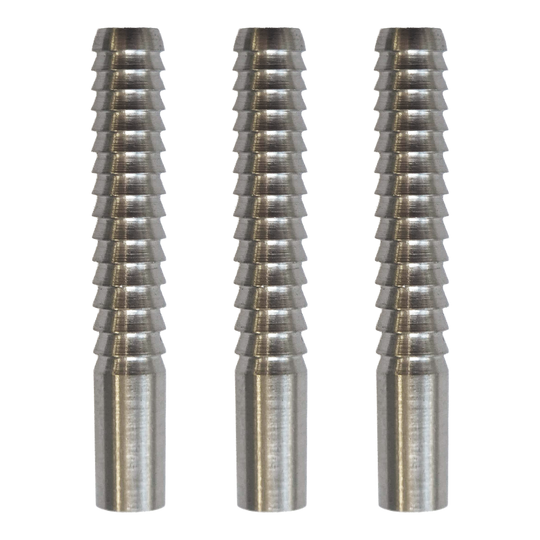 Fléchettes souples McDart Shark 2 - 18 g Das Produktbild zeigt McDart Shark 2 Softdart Barrels mit 18g im Set. Sie sind für den Einsatz im Softdart geeignet.