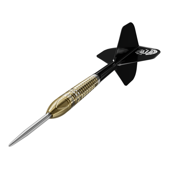Target Japan Prime Series Harith Lim HotShot GEN3 Fléchettes en acier à pointe suisse Hier sieht man die Target Japan Prime Series Harith Lim HotShot GEN3 Swiss Point Steeldarts. Sie bieten eine hohe Qualität und Präzision für das Dartspiel.
