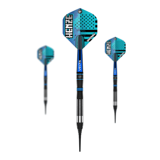 Fléchettes souples Winmau Rick Henze - 21g