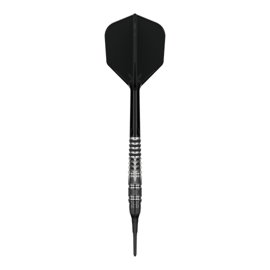 Fléchettes souples Target Black Marque Blaze - 18 g Hier sieht man die Target Black Marque Blaze Softdarts - 18g. Sie sind speziell für den Softdart-Sport entwickelt.