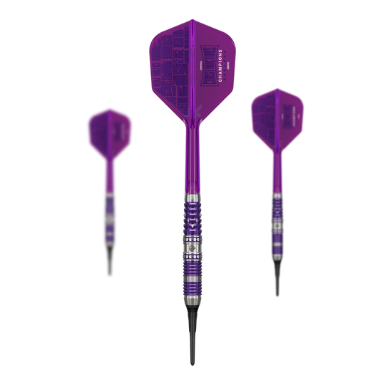 Fléchettes Target Japan Diamond GEN3 Constructors Champions Limited - 20 g Target Japan Diamond GEN3 Constructors Champions Limited Darts mit einem Gewicht von 20g. Das Bild zeigt das Dart-Set in limitierter Edition.
