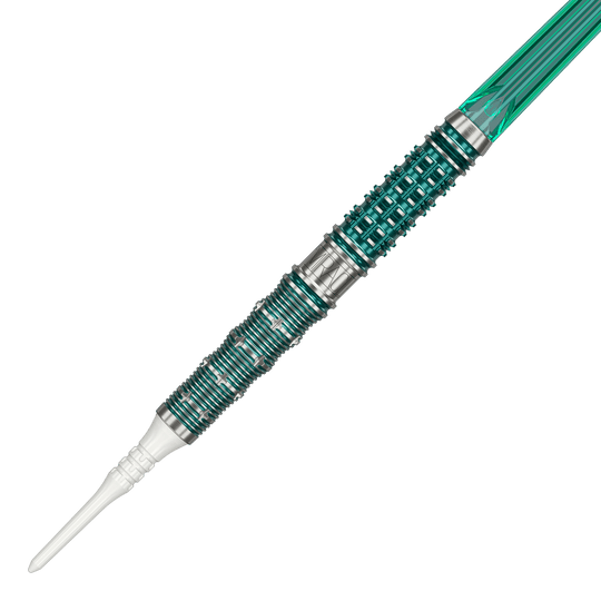 Target Japan Mikuru Suzuki The Miracle GEN7 Fléchettes souples - 21,5 g Auf dem Bild sind die Target Japan Mikuru Suzuki The Miracle GEN7 Softdarts mit einem Gewicht von 21,5g zu sehen. Das Produkt ist für Dartspieler geeignet, die hochwertige Softdarts suchen.