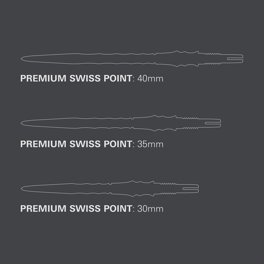 Pointes de flèches Steldart Premium Swiss Point Target Japan - Silice Target Japan Premium Swiss Point Steldartspitzen - Silica sind auf dem Bild zu sehen. Die Spitzen sind aus Silica gefertigt und für das Dartsport geeignet.